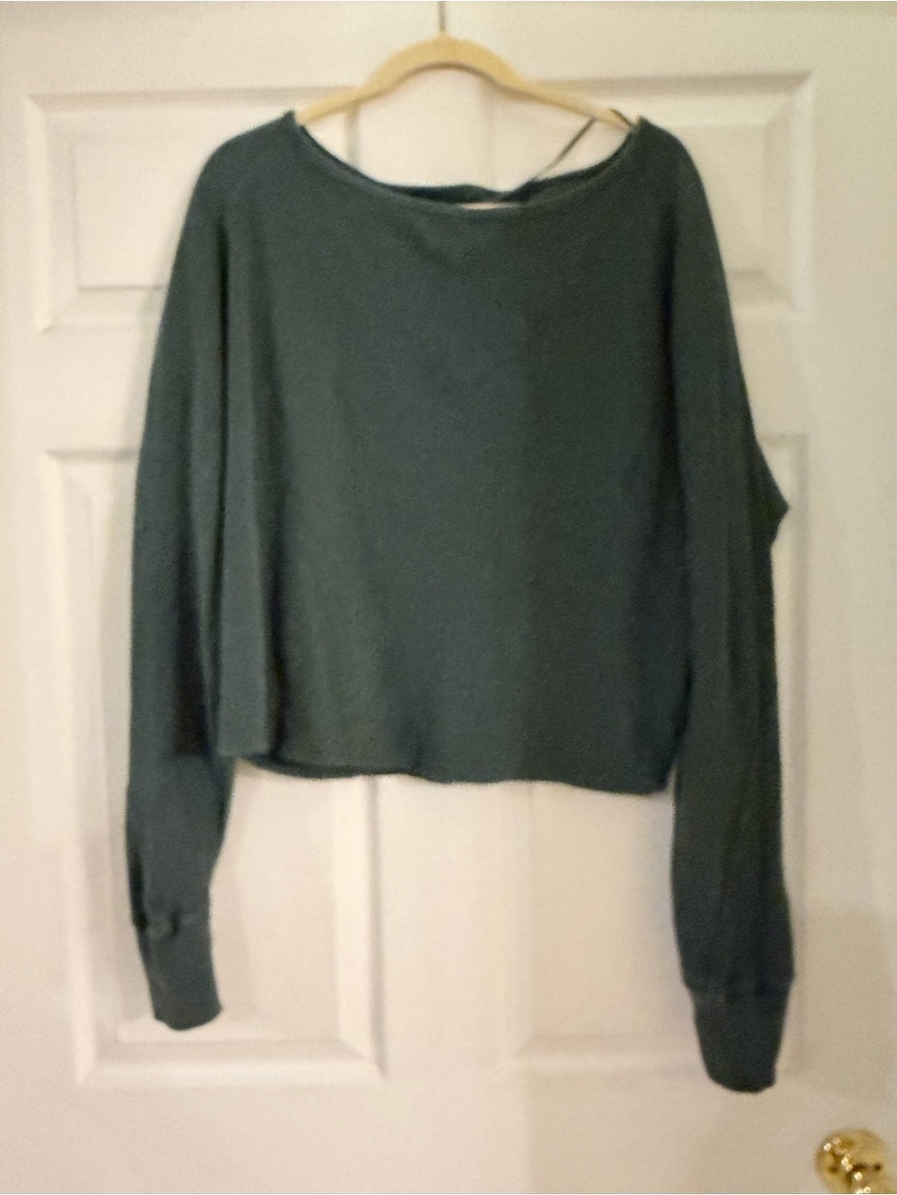Free People x We The Free Jess Long Sleeve Thermal Seamoss green women’s XL